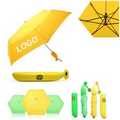 New! Outdoor Rainy Fashion Banana Shaped collapsible Umbrella